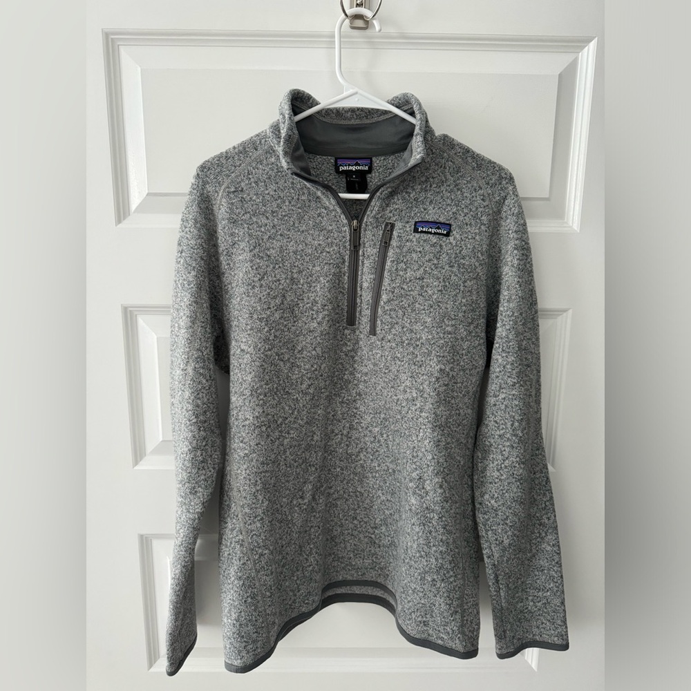 Men’s Patagonia Better Sweater Quarter-Zip Fleece Pullover